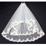 Veil - Lace Trim - Multi layers  - 30" - VL-V1092IV